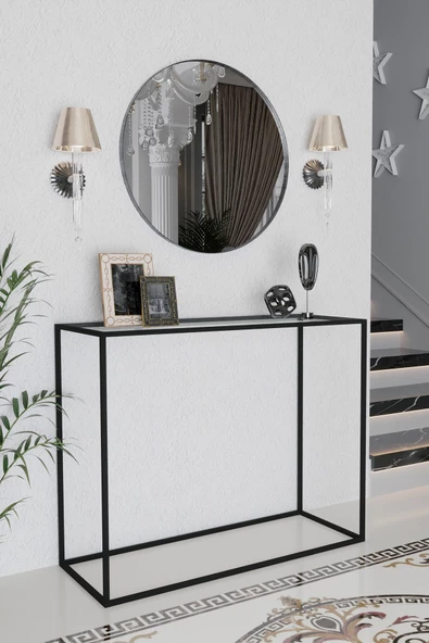 AVVİO SOPHİA CAMLI METAL DRESUAR 40X100 - 2