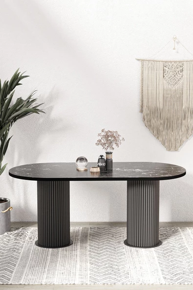 AVVİO Brita  PTT LAKE MDF BEYAZ AYAKLI 80x160 MUTFAK MASASI YEMEK MASASI ürün görseli