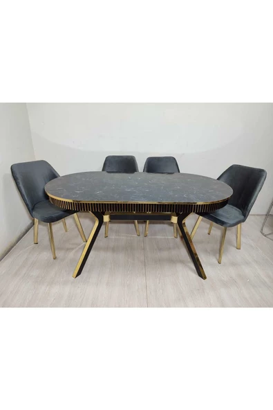 AVVİO 90x150 Yemek Masası Takımı Mutfak Masası Takım ürün görseli