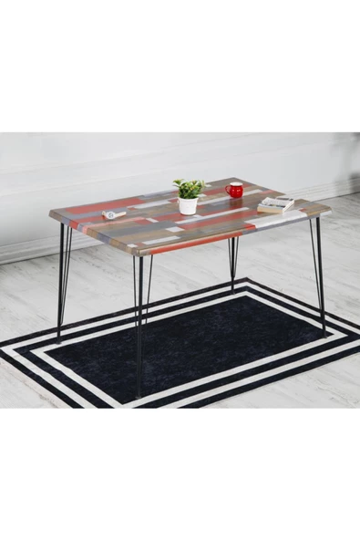 AVVİO Malta 80-120 Yemek Masası Takımı-mutfak Masası Takımı-balkon Masa Takımı - - Resim 2