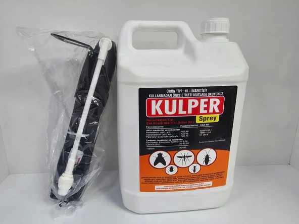 Kulper Kullanıma Hazır Haşere Öldürücü Sprey | 5 L - 7