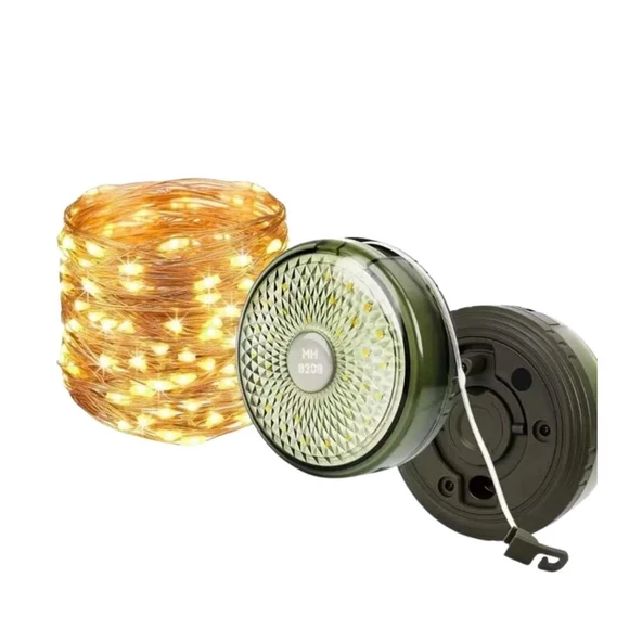 Panther Şarjlı 10 Metre Şerit LED Kamp Lambası (PT-390) - 3
