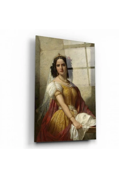 Kadın Dekoratif ve Modern Cam Tablo ürün görseli