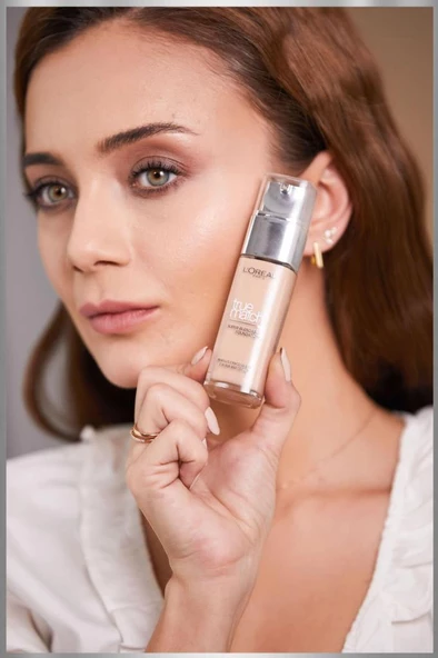 L'Oreal Paris True Match Nude Fondöten Serum 1.R/1.C Cool Rose - 4