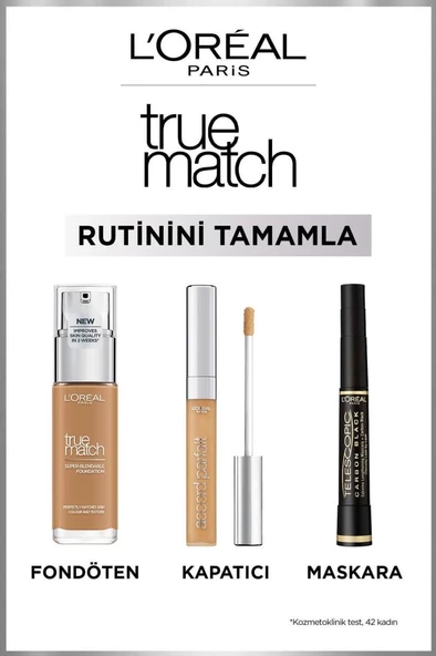 L'Oreal Paris True Match Nude Fondöten Serum 1.R/1.C Cool Rose - 5