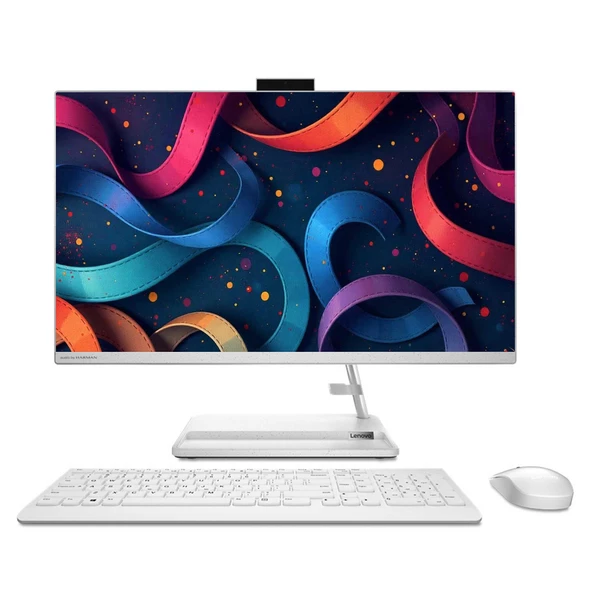 Lenovo IdeaCentre 3 F0GH01GBTR i5-12450H 16GB 512SSD 23.8" FHD FreeDOS All In One Bilgisayar