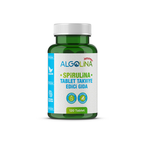 Algolina Spirulina Tablet 600 Mg - 120 Tablet - 2