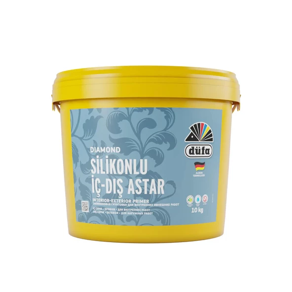 Düfa Diamond Silikonlu İç Cephe ve Dış Cephe Astar Beyaz 10 kg