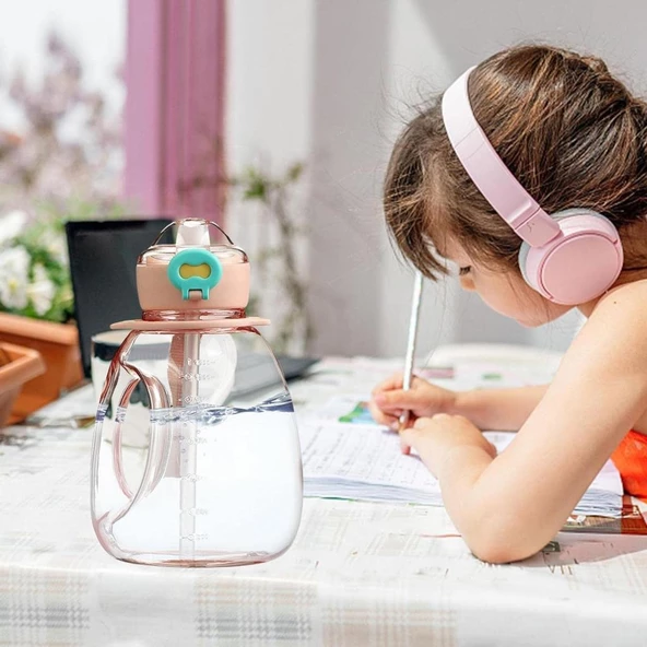 Shotay Hippo Su Matarası XL Tritan Mavi 1300Ml - 6