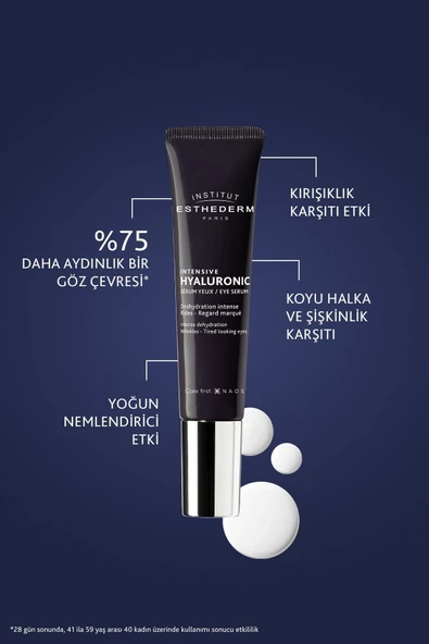 INSTİTUT ESTHEDERM INTENSİVE HYALURONİC EYE SERUM 15 ML - 3