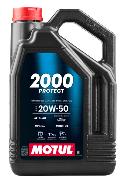 MOTUL 2000 PROTECT 20W-50 4L