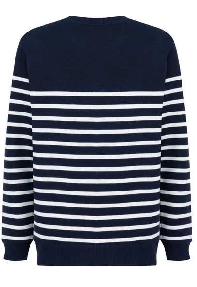 Mudo ÇİZGİLİ BİSİKLET YAKA SWEATSHIRT - 4