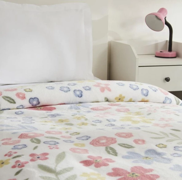 Karaca Home Young Flores Tek Kişilik Battaniye - 3