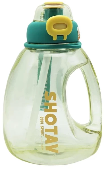 Shotay Hippo Su Matarası XL Tritan Mavi 1300Ml - 7