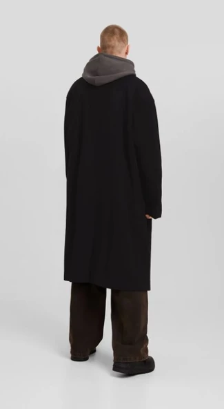 Bershka Rahat kaşe kaban - 2