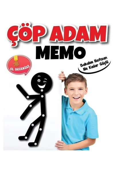 Kidsan Çöp Adam Memo Oyunu - 2