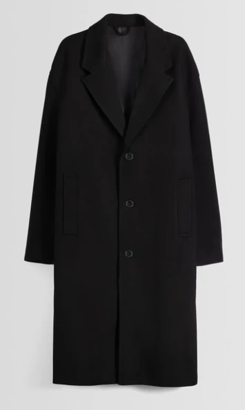 Bershka Rahat kaşe kaban - 3