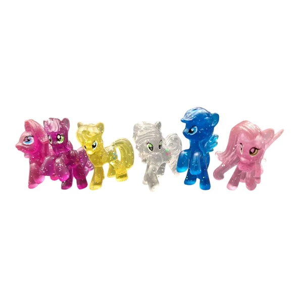 Farbu Renkli Pony At Büyük (013), Sesli Işıklı Saçlı Pony Ve Ailesi My Little Pony Seti - 3