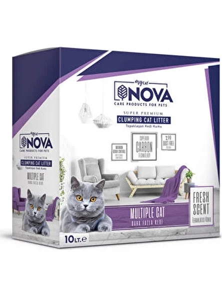 My Cat Mycat Nova Active Carbon Kedi Kumu Daha Fazla Kedi 10 lt