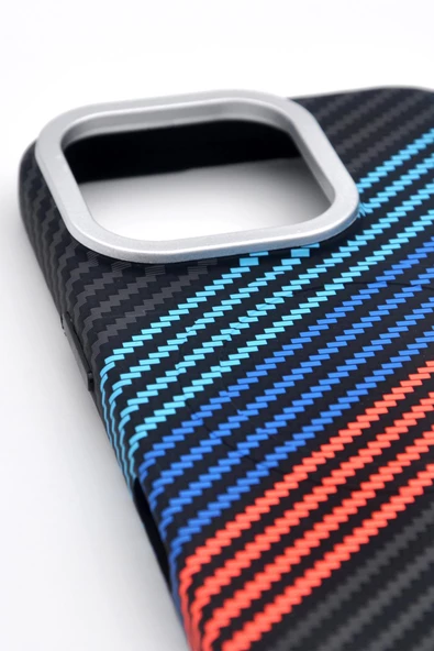 iPhone 11 Uyumlu Dijital Desenli MagSafe Şarj Özellikli Silikon Kapak Kılıf - Resim 2