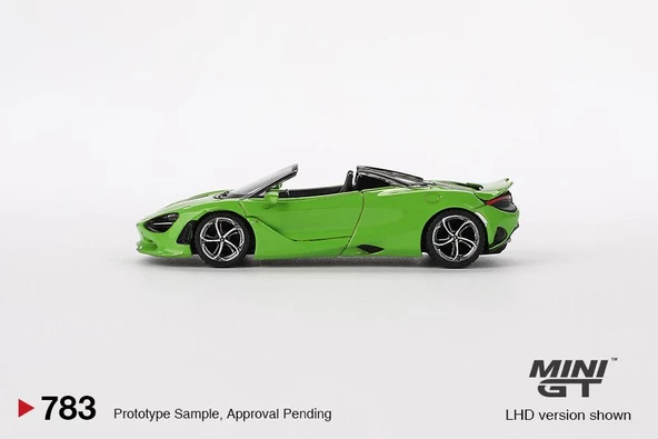 Mini GT McLaren 750S Spider Mantis Green 783 - 4