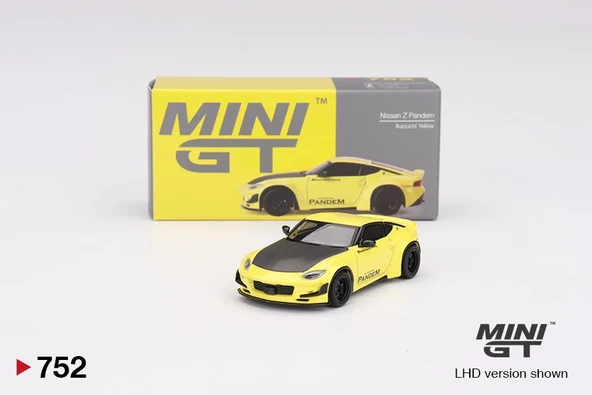 Mini GT Nissan Z Pandem Ikazuchi Yellow 752 ürün görseli