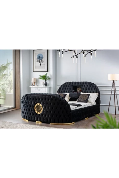 Onurdesign Royal Tv Ve Ses Sistemli Şömineli Fonksiyonel Karyola - 3