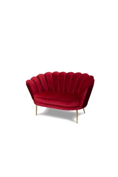 Onurdesign Istiridye Çay Seti Metal Ayaklı Balkon Salon Bahçe Oturma Grubu - 2