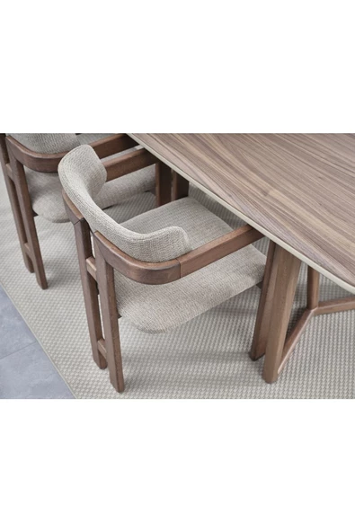 Onurdesign Vega Mdf Kaplamalı Yemek Masası - Resim 3