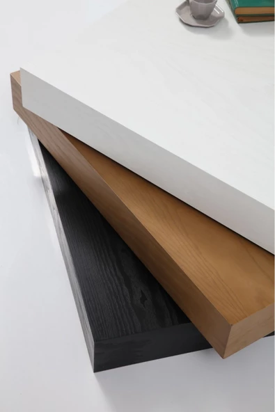 Onurdesign Üçlü Kare Orta Sehpa - 3