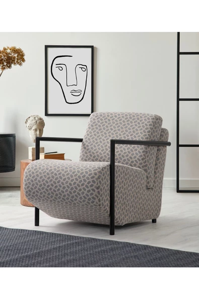 Onurdesign Dante Metal Ayaklı Berjer
