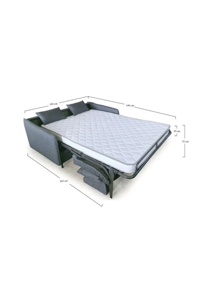 Onurdesign Yataklı Koltuk Hem Koltuk Hem Yatak Fonksiyonel Koltuk