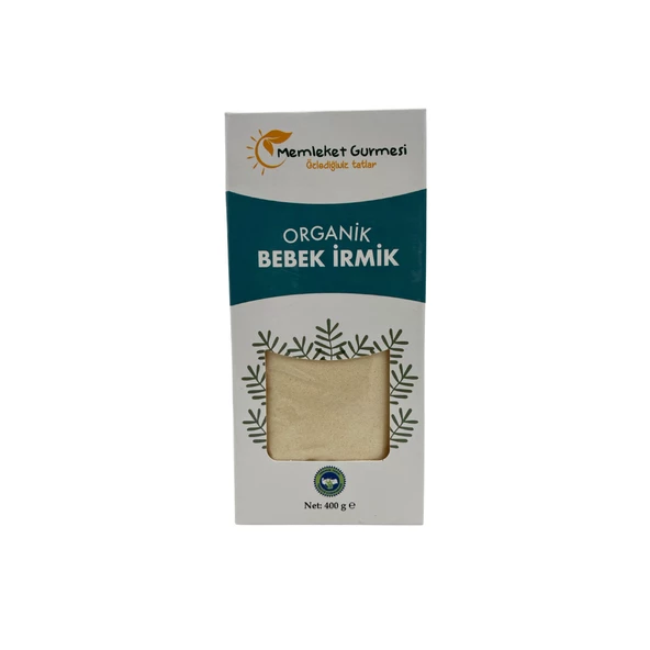 Organik Bebek İrmik 400 gr BABY MG