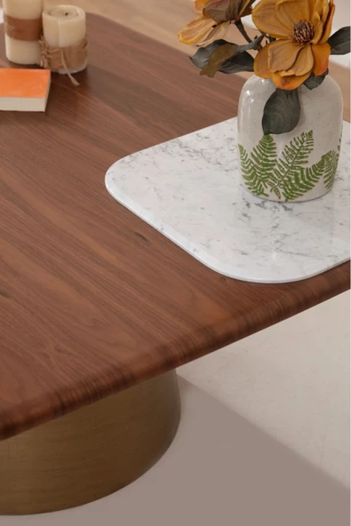 Onurdesign Bueno Pirinç Orta Sehpa - 3