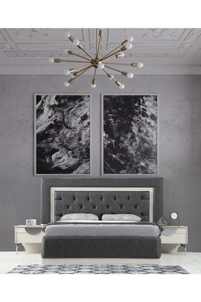 Onurdesign Sofia Beyaz Yatak Odası Takımı - Resim 7