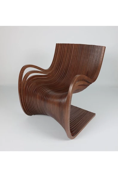 Onurdesign Lüx Ahşap Berjer - 2
