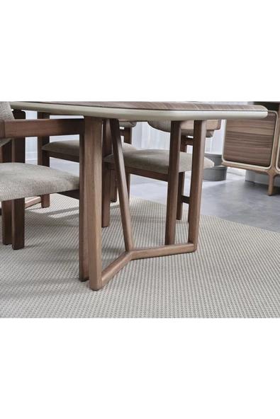Onurdesign Vega Mdf Kaplamalı Yemek Masası - Resim 2