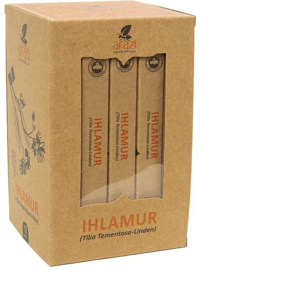 Arazi Organik Ihlamur Çayı 12 li