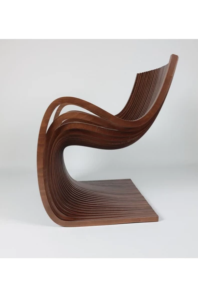 Onurdesign Lüx Ahşap Berjer - 3