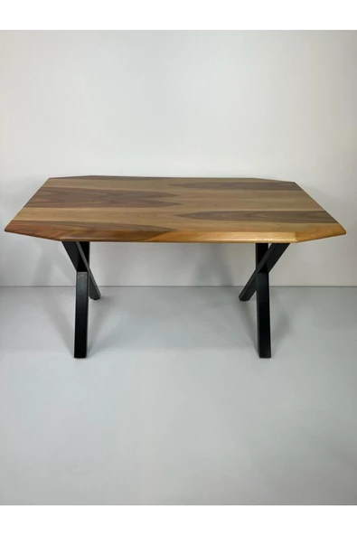 Onurdesign Ceviz Kaplamalı Yemek Masa - 6