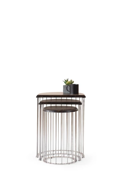 Onurdesign Nova 3 lü Zigon Sehpa