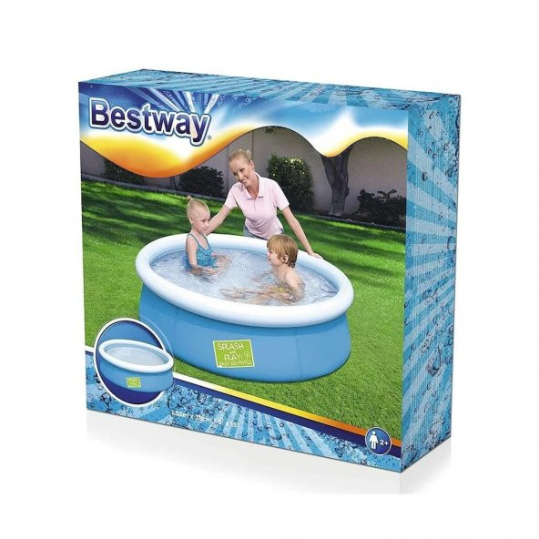 Bestway Kazan Modeli Şişme Çocuk Havuzu 152x38 cm 57241 - 2