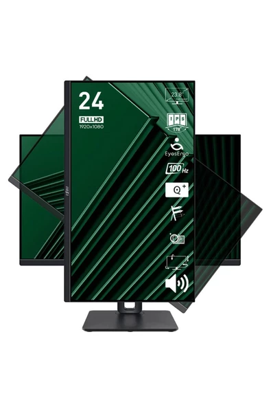 MSI 23.8" Pro Mp245pg 100hz 1ms Adaptive-sync Ips Pivot Monitör