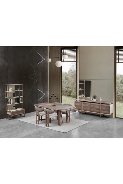 Onurdesign Vega Ahşap Mdf Kaplamalı Kitaplık - 3