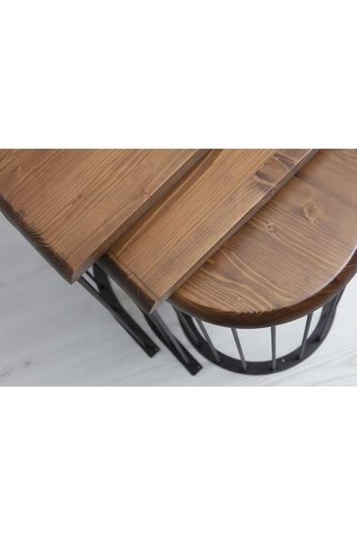 Onurdesign Nova 3 lü Zigon Sehpa - Resim 3