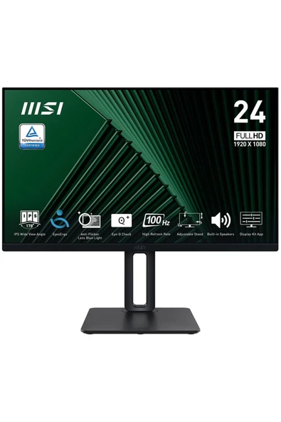 MSI 23.8" Pro Mp245pg 100hz 1ms Adaptive-sync Ips Pivot Monitör - 2