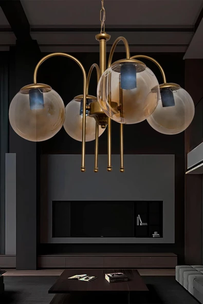 D-light Baston 4'lü Avize Bal