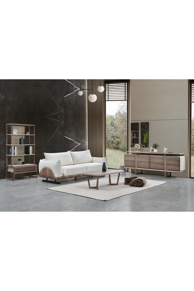 Onurdesign Vega Ahşap Mdf Kaplamalı Kitaplık - 4