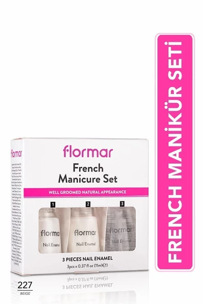 Fransız Manikür Seti - French Manicure Set - 227 - 8690604116003