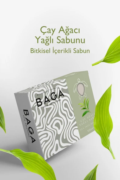 BAGA Çay Ağacı Yağlı Sabun 125gr